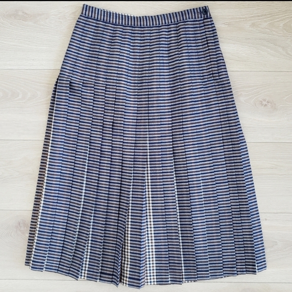 Vintage Aquascutum London wool plaid skirt size 4 - Picture 5 of 11